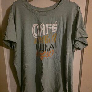 Sseko cafe/coffee tee
